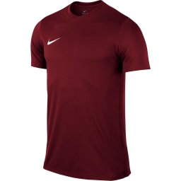 Nike Maat 128 Ss Youth Park VI Sportshirt Kinderen - Team Red/Wit
