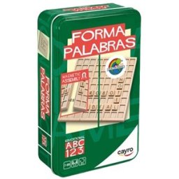 Wooden Words Game Travel Tin
