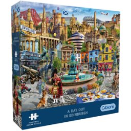 Adrian Chesterman - A Day Out in Edinburgh Puzzel (1000 stukjes)