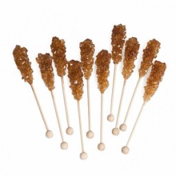 Van Vliet The Candy Company Kandij Sticks Bruin
