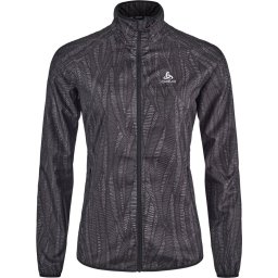 Odlo Maat M Jacket ESSENTIAL LIGHT PRINT ZWART