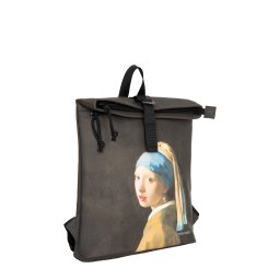 New Rebels Mart Art Los Angeles Pearl Girl Vermeer Rolltop Rugtas