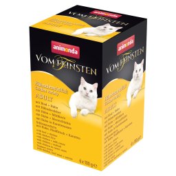 6x100g Adult Kipvariatie (6 Smaken) animonda vom Feinsten Kattenvoer