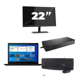 Lenovo Thinkpad X13 Gen 2 - Intel Core i5-11e Generatie - 13 inch - 16GB RAM - 256GB SSD - Windows 11 + 1x 22 inch Monitor