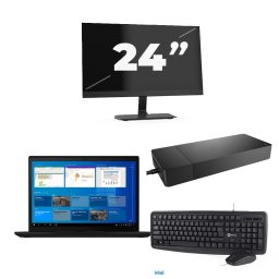 Lenovo ThinkPad X13 Gen 2 - Intel Core i5-11e Generatie - 13 inch - 8GB RAM - 256GB SSD - Windows 11 Home + 1x 24 inch Monitor