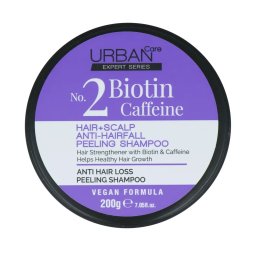 Urban Care No.2 Biotin Caffeine Hair + Scalp Anti-Hairfall Peeling Shampoo
