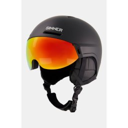 Sinner Montblanc Visor Skihelm Zwart