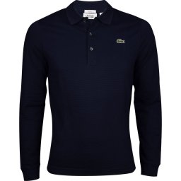 Lacoste Maat L Sport polo lange mouw, blauw