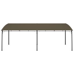 vidaXL Zonnescherm luifels 6 x 3 x 2,55 m Taupe
