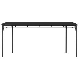 vidaXL Zonnescherm luifels 4 x 3 x 2,55 m Antracietkleurig