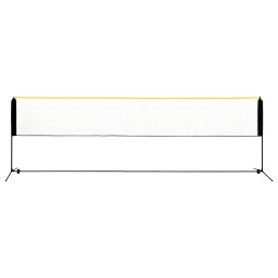 vidaXL Badmintonnet verstelbaar 500x103x94-158 cm metaal