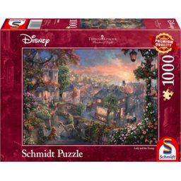 Disney - Lady and the Tramp Puzzel (1000 stukjes)
