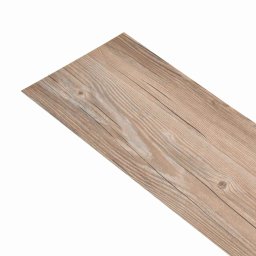 vidaXL Vloerplanken 18 pcs Bruin 5,26 m² PVC