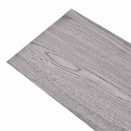 vidaXL Vloerplanken 18 pcs Donkergrijs 5,26 m² PVC