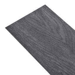 vidaXL Vloerplanken 36 pcs Zwart en Wit 5,02 m² PVC