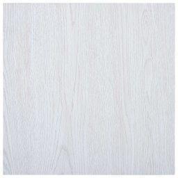 vidaXL Vloerplanken 5,11 m² 55 pcs PVC Wit Hout