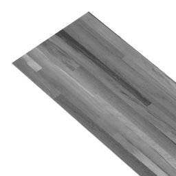 vidaXL Vloerplanken 5,02 m² 36 pcs PVC Gestreept Grijs