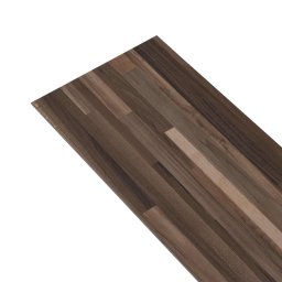 vidaXL Vloerplanken 5,02 m² 36 pcs PVC Gestreept Bruin