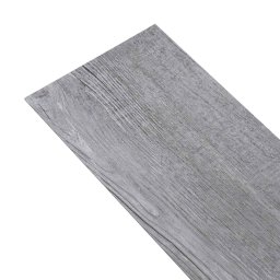 vidaXL Vloerplanken 2,51 m² 18 pcs PVC Mat Houtgrijs