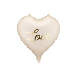 Folieballon Hart Love Elegant (45cm)