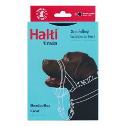 Halti Hoofdtuig Zwart - Maat 3: Dobermann, Labrador, Setter