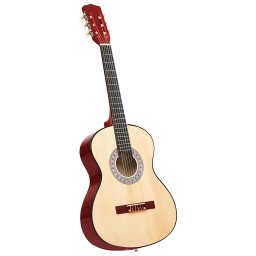 vidaXL Gitaar klassiek beginner met tas 3/4 36