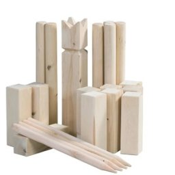 Kubb Game met Draagtas
