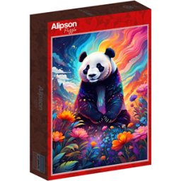 Colorful Panda Puzzel (1000 stukjes)