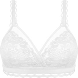 Playtex - Maat E95 - Classic Lace Support Recycled Dames Beha - Wit