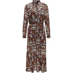 ONLY Maat L ONLELOISE L/S MIDI DRESS WVN Dames Jurk