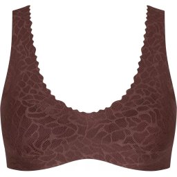 sloggi - Maat L - Zero Feel Lace 2.0 Bralette Dames Beha