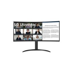 LG UltraWide 34WR55QK-B Monitor Zwart