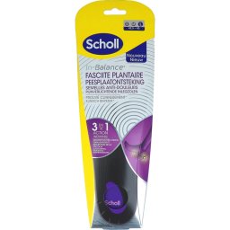 Scholl In-Balance Inlegzolen Peesplaatontsteking Maat L