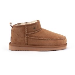 Warmbat - maat 41- Durack Suede boot Stitch Dames Laarzen - Cognac