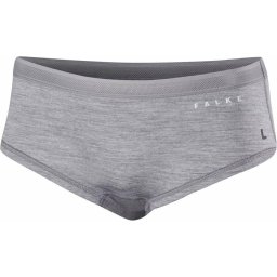 FALKE - Maat L - Wool Silk Dames Slip - Grey-Heather