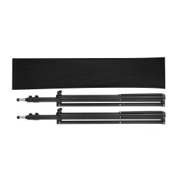 vidaXL Lampstatief 78-210 cm 2 st