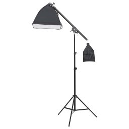 vidaXL Studioverlichtingsset met statief en softbox