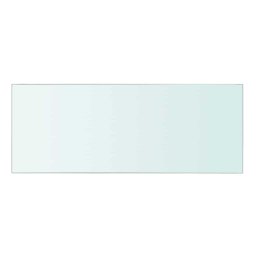 vidaXL Wandschap transparant 40x15 cm glas
