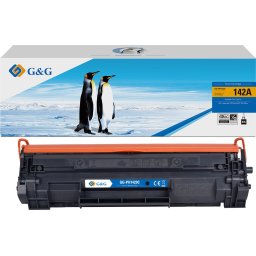 G&G Huismerk W1420A Tonercartridge Alternatief voor HP 142A Zwart