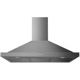 Exquisit KH92-3INOX Schouwkap Grijs