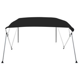 vidaXL Biminitop 4 bogen 243x180x137 cm zwart