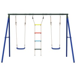 vidaXL Schommelset met schommels en ladder