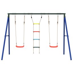 vidaXL Schommelset met schommels en ladder