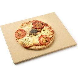 Barbecook BBQ Pizzaplaat – Pizzasteen – Voor Barbecue – Rechthoekig – 43 x 35 cm – Creme
