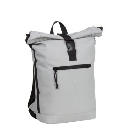 New Rebels Mart New York Lichtgrijs 21L Rugtas Rolltop Waterafstotend Laptop 15.6"