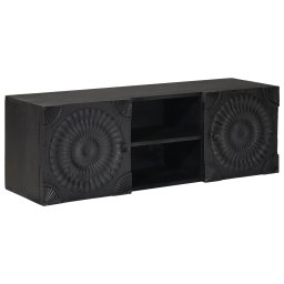 vidaXL TV-kast Zwart 105 x 30 x 35 cm