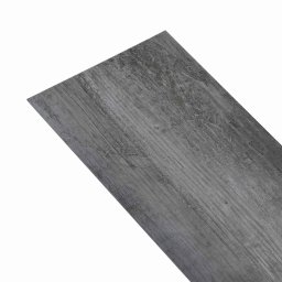 vidaXL Zelfklevende Vloerplank 32 pcs Glanzend Grijs 4,46 m² PVC