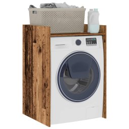 vidaXL Wasmachinekast Oudhout 67,5 x 62 x 97 cm Bewerkt hout