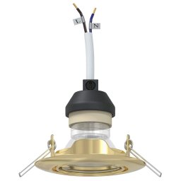 vidaXL Spotje 6 st Goud 9 x 9 x 2.5 cm Metaal