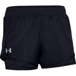 Under Armour - Maat L - W Fly By 2.0 Mini 2 Dames Hardlooplegging Black